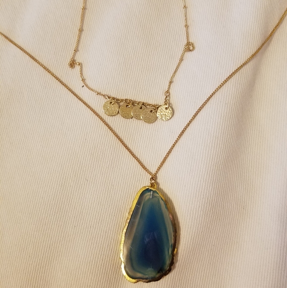 Geode necklace - Picture 4 of 6